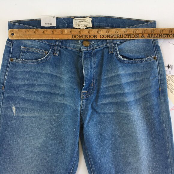 Current/ Elliott The Fling in Hilman Destroy Jeans Womens 28 - Picture 9 of 11